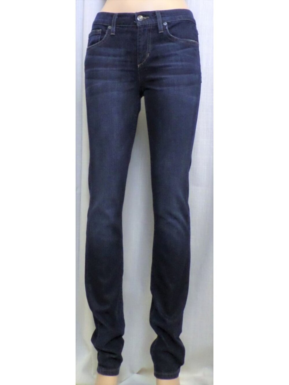 Joe’s Jeans The Cigarette Malia Low Rise Slim Straight Jeans Dark Wash 24 NWT - Picture 5 of 14